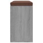 vidaXL Παπουτσοθήκη Γκρι Sonoma 103x30x48 εκ. από Επεξεργασμένο Ξύλο