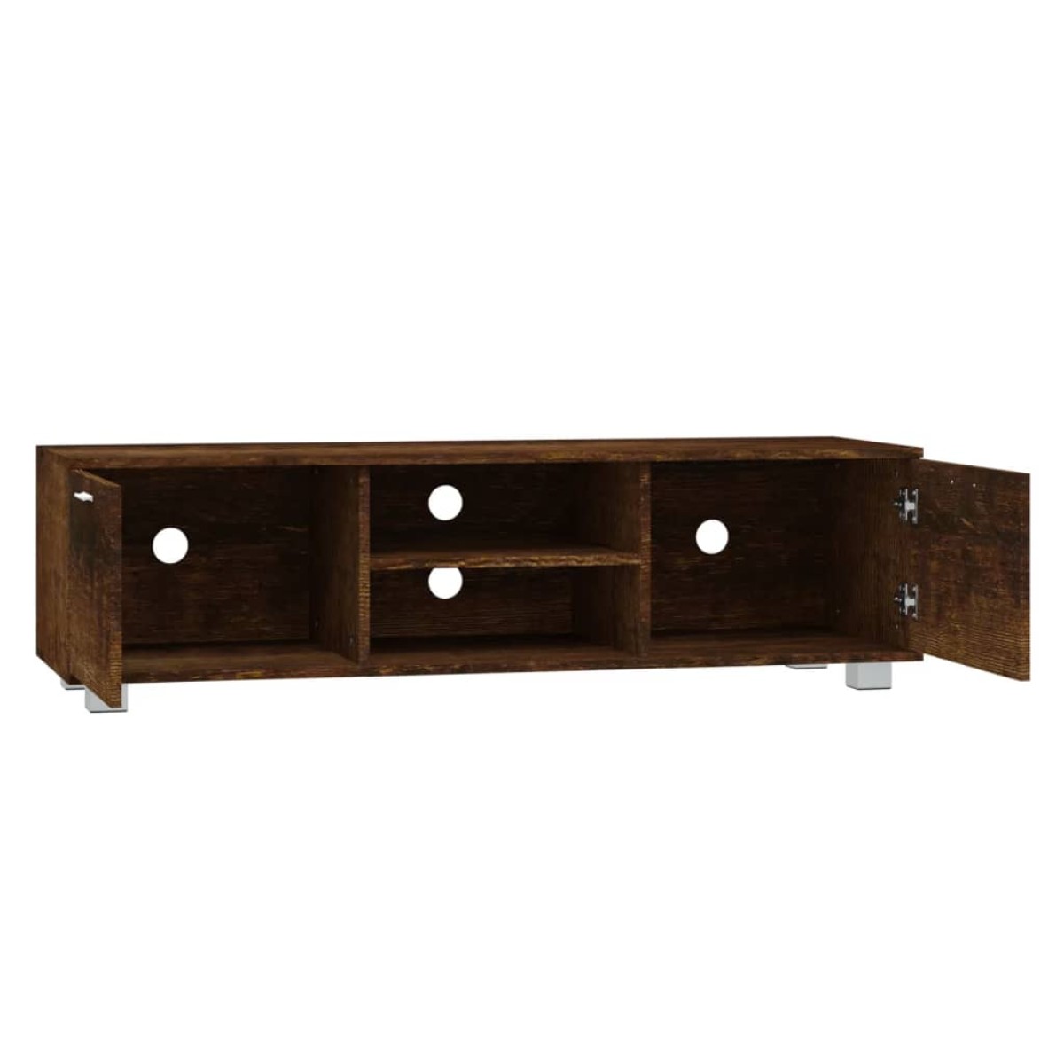vidaXL Έπιπλο Τηλεόρασης Καπνιστή Δρυς 140x40,5x35 εκ. Επεξ. Ξύλο
