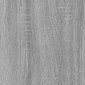 vidaXL Παπουτσοθήκη Γκρι Sonoma 80x24x45 εκ. από Επεξεργασμένο Ξύλο