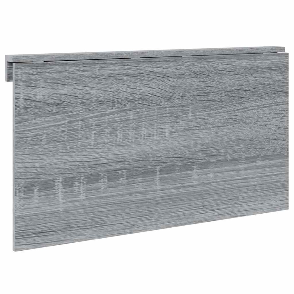 vidaXL Τραπέζι Τοίχου Πτυσσόμενο Γκρι Sonoma 10x60x56 εκ. Επεξ. Ξύλο