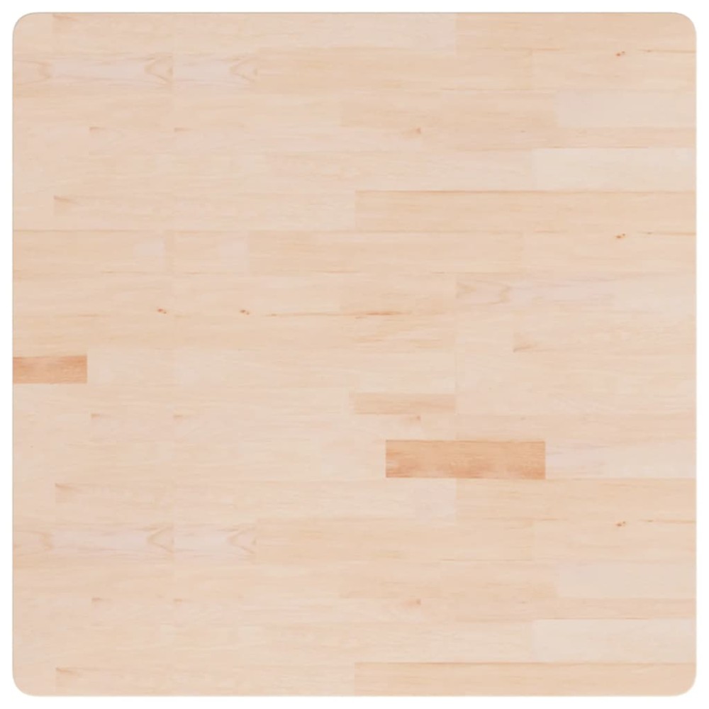 vidaXL Επιφάνεια Τραπεζιού Τετράγωνη 90x90x1,5 εκ. Μασίφ Ξύλο Δρυς