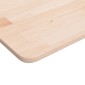 vidaXL Επιφάνεια Τραπεζιού Τετράγωνη 90x90x1,5 εκ. Μασίφ Ξύλο Δρυς