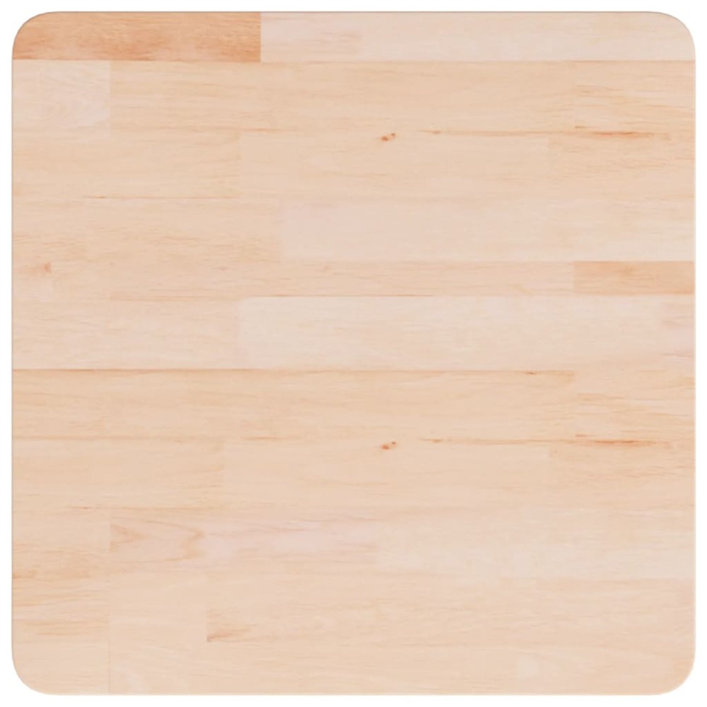 vidaXL Επιφάνεια Τραπεζιού Τετράγωνη 50x50x4 εκ. Μασίφ Ξύλο Δρυς