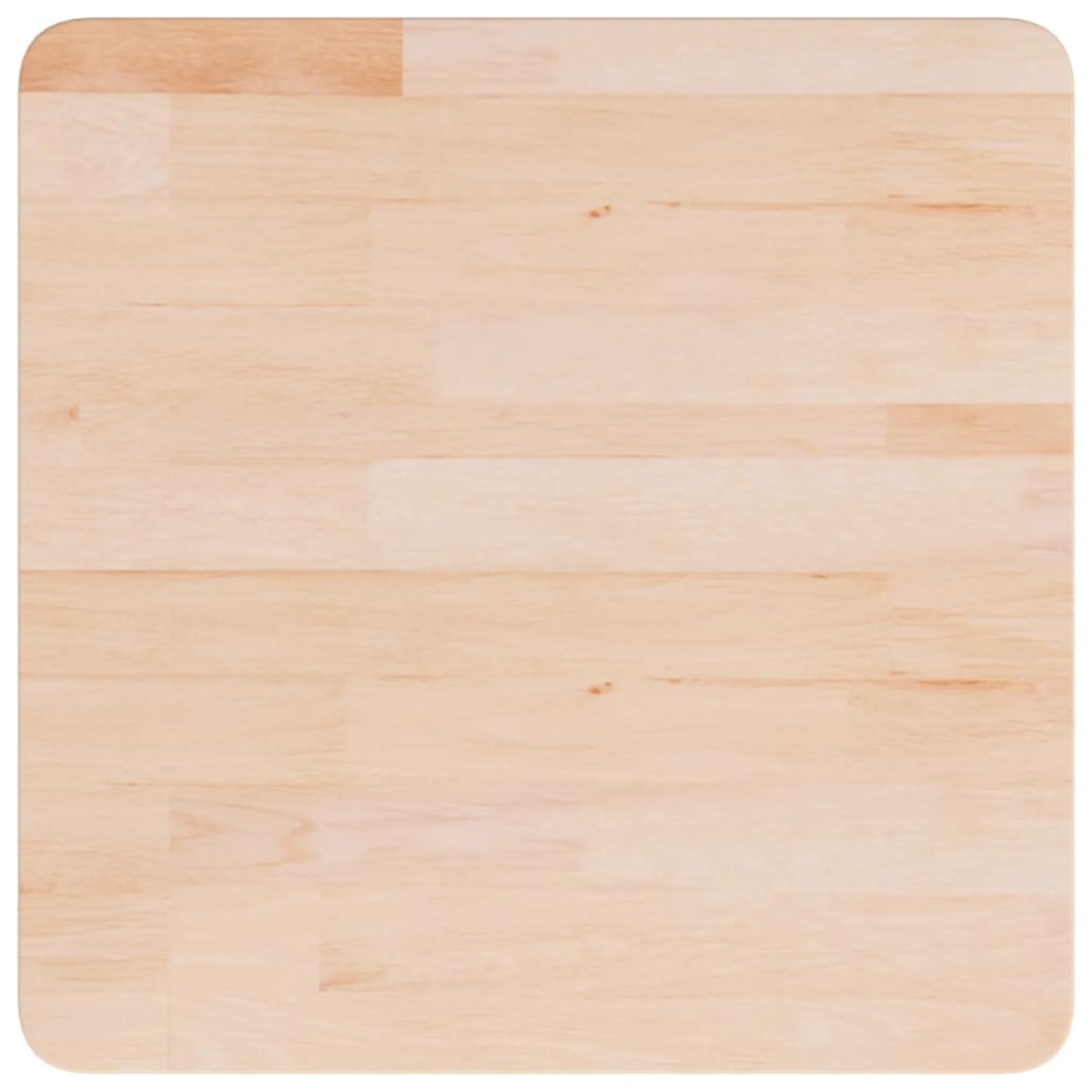 vidaXL Επιφάνεια Τραπεζιού Τετράγωνη 50x50x4 εκ. Μασίφ Ξύλο Δρυς