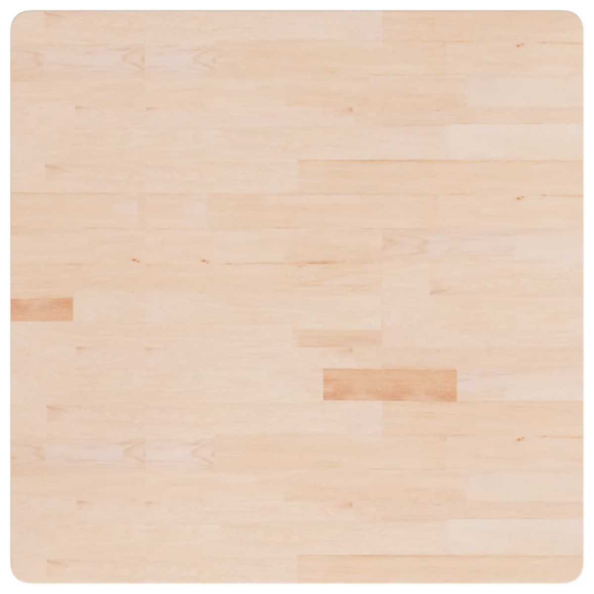 vidaXL Επιφάνεια Τραπεζιού Τετράγωνη 90x90x4 εκ. Μασίφ Ξύλο Δρυς