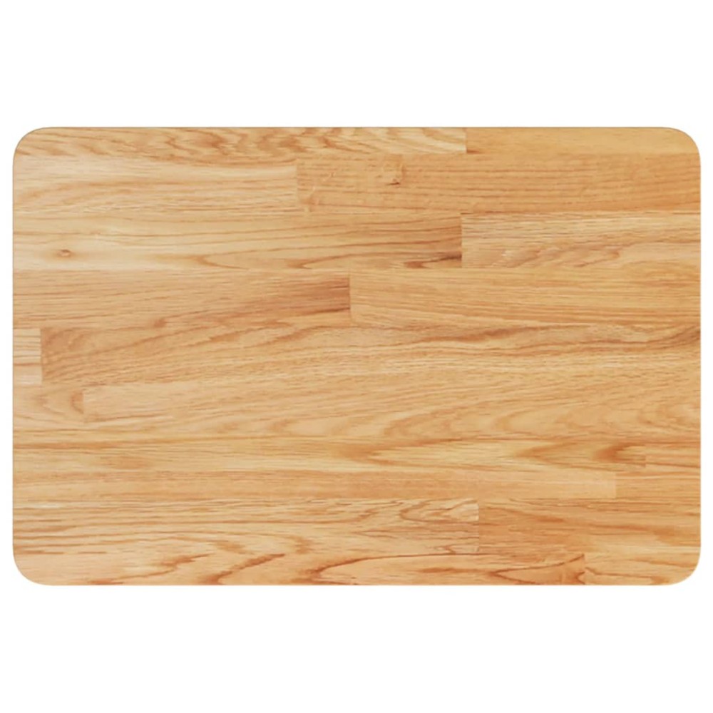 vidaXL Πάγκος Μπάνιου Αν. Καφέ 60 x 40 x 1,5 εκ. Επεξ. Μασίφ Ξύλο