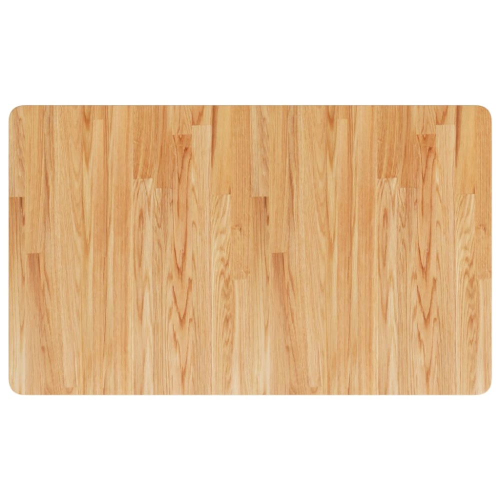 vidaXL Πάγκος Μπάνιου Αν. Καφέ 100x60x1,5 εκ. Επεξ. Μασίφ Ξύλο