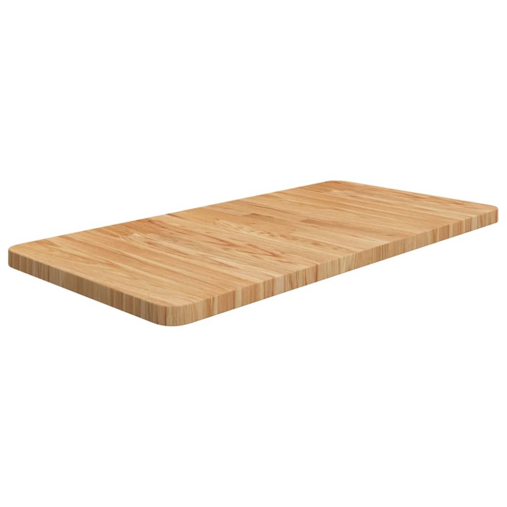 vidaXL Πάγκος Μπάνιου Αν. Καφέ 80x40x2,5 εκ. Επεξ. Μασίφ Ξύλο