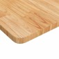 vidaXL Πάγκος Μπάνιου Ανοιχτό Καφέ 100x50x2,5 εκ. Επεξ. Μασίφ Ξύλο