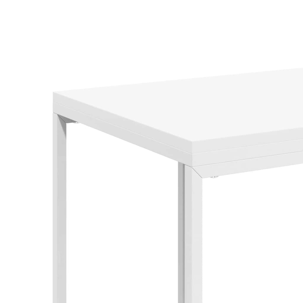 vidaXL Βοηθητικό Τραπέζι με Ρόδες Λευκό 40x30x63,5 εκ. Επεξεργ. Ξύλο