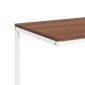vidaXL Βοηθητικό Τραπέζι με Ρόδες Λευκό 55 x 35 x 70 εκ. Επεξ. Ξύλο