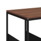 vidaXL Βοηθητικό Τραπέζι με Ρόδες Μαύρο 55 x 36 x 63,5 εκ. Επεξ. Ξύλο