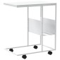 vidaXL Βοηθητικό Τραπέζι με Ρόδες Λευκό 55x36x63,5 εκ. Επεξεργ. Ξύλο
