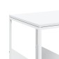 vidaXL Βοηθητικό Τραπέζι με Ρόδες Λευκό 55x36x63,5 εκ. Επεξεργ. Ξύλο