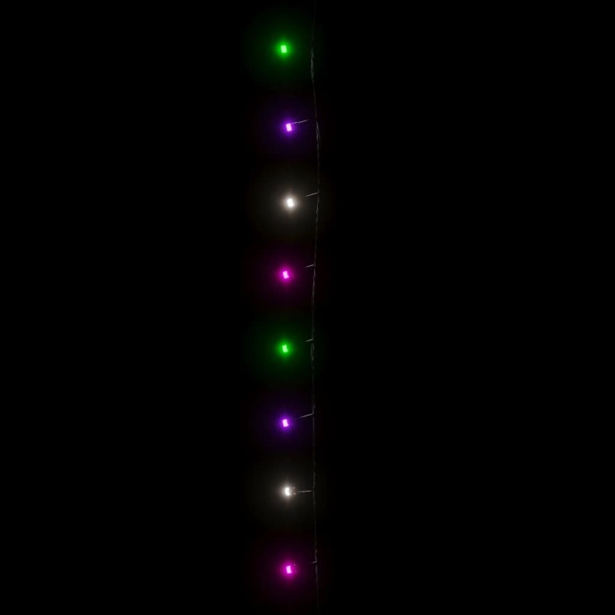 vidaXL Φωτάκια με 600 LED Παστέλ Πολύχρωμα 60 μ. από PVC