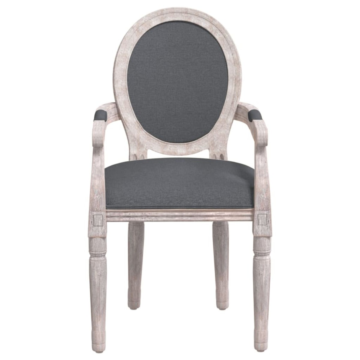 vidaXL Καρέκλα Τραπεζαρίας Σκούρο Γκρι 54 x 56 x 96,5 εκ. Υφασμάτινη
