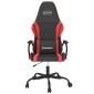 vidaXL Καρέκλα Gaming Μασάζ Μαύρο/Κόκκινο από Συνθετικό Δέρμα