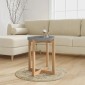 vidaXL Τραπεζάκι Σαλονιού Γκρι 41x41x48,5 εκ. Επεξ. Ξύλο&Μασίφ Πεύκο
