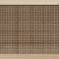 vidaXL Έπιπλο Τηλεόρασης Μαύρο 80x30x40 εκ. Μασίφ Πεύκο & Φυσικό Ρατάν