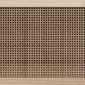 vidaXL Έπιπλο Τηλεόρασης Μαύρο 105x30x40 εκ Μασίφ Πεύκο & Φυσικό Ρατάν