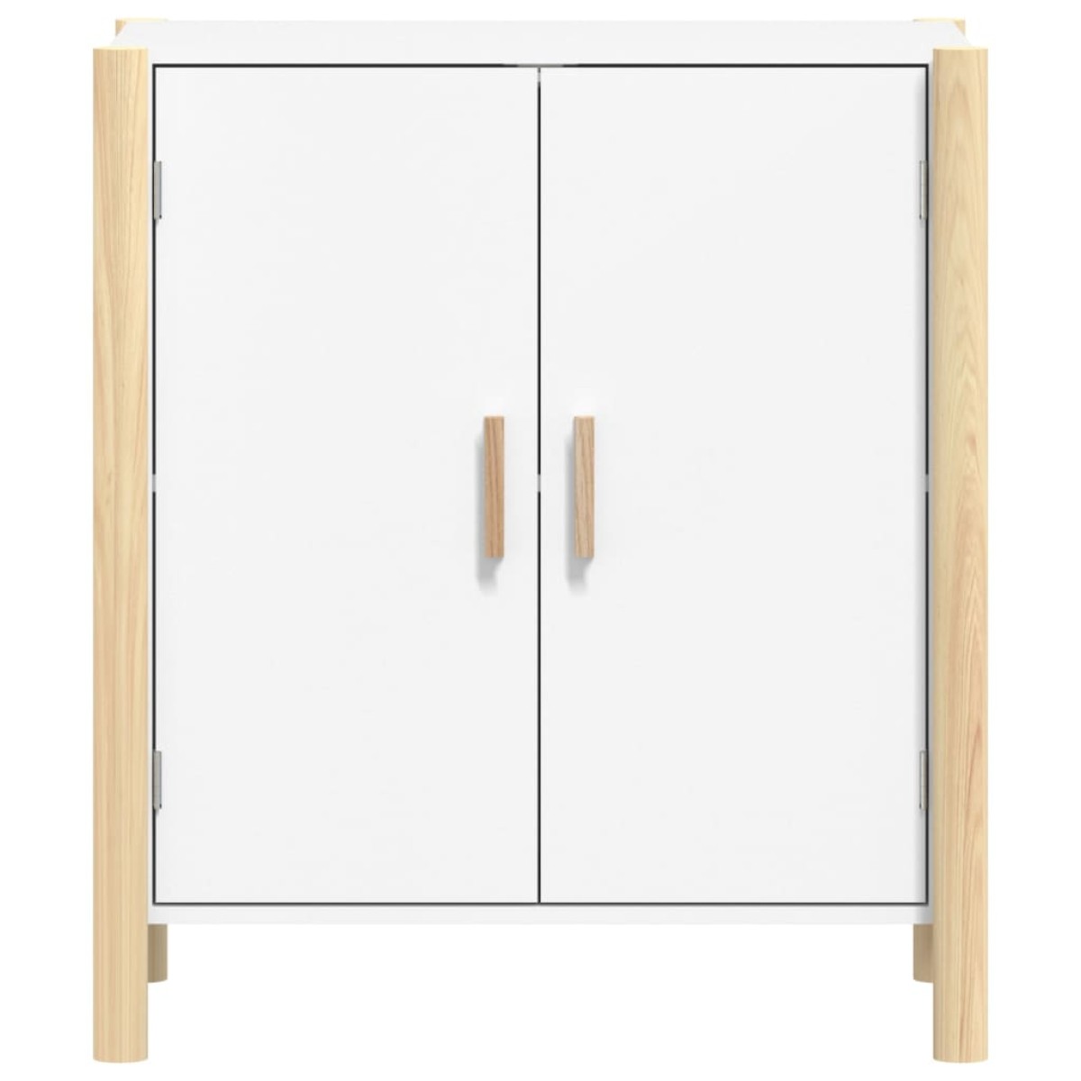 vidaXL Ντουλάπι Λευκό 62 x 38 x 70 εκ. από Επεξεργασμένο Ξύλο