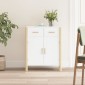 vidaXL Ντουλάπι Λευκό 62 x 38 x 75 εκ. από Επεξεργασμένο Ξύλο