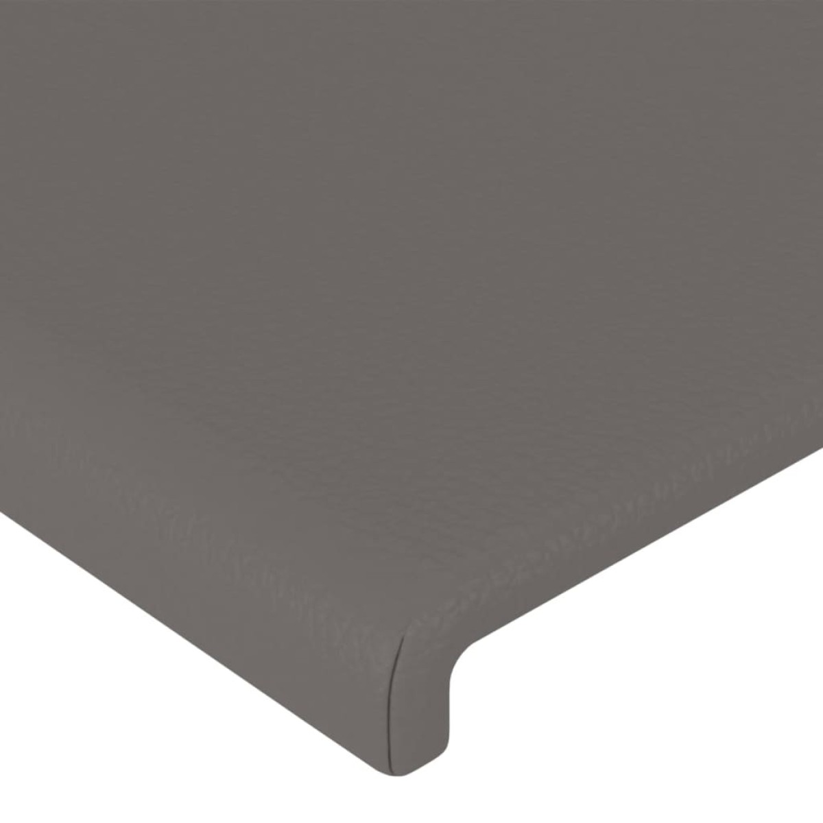 vidaXL Κεφαλάρια Κρεβατιού 2 τεμ. Γκρι80 x 5 x 78/88εκ.Συνθετικό Δέρμα