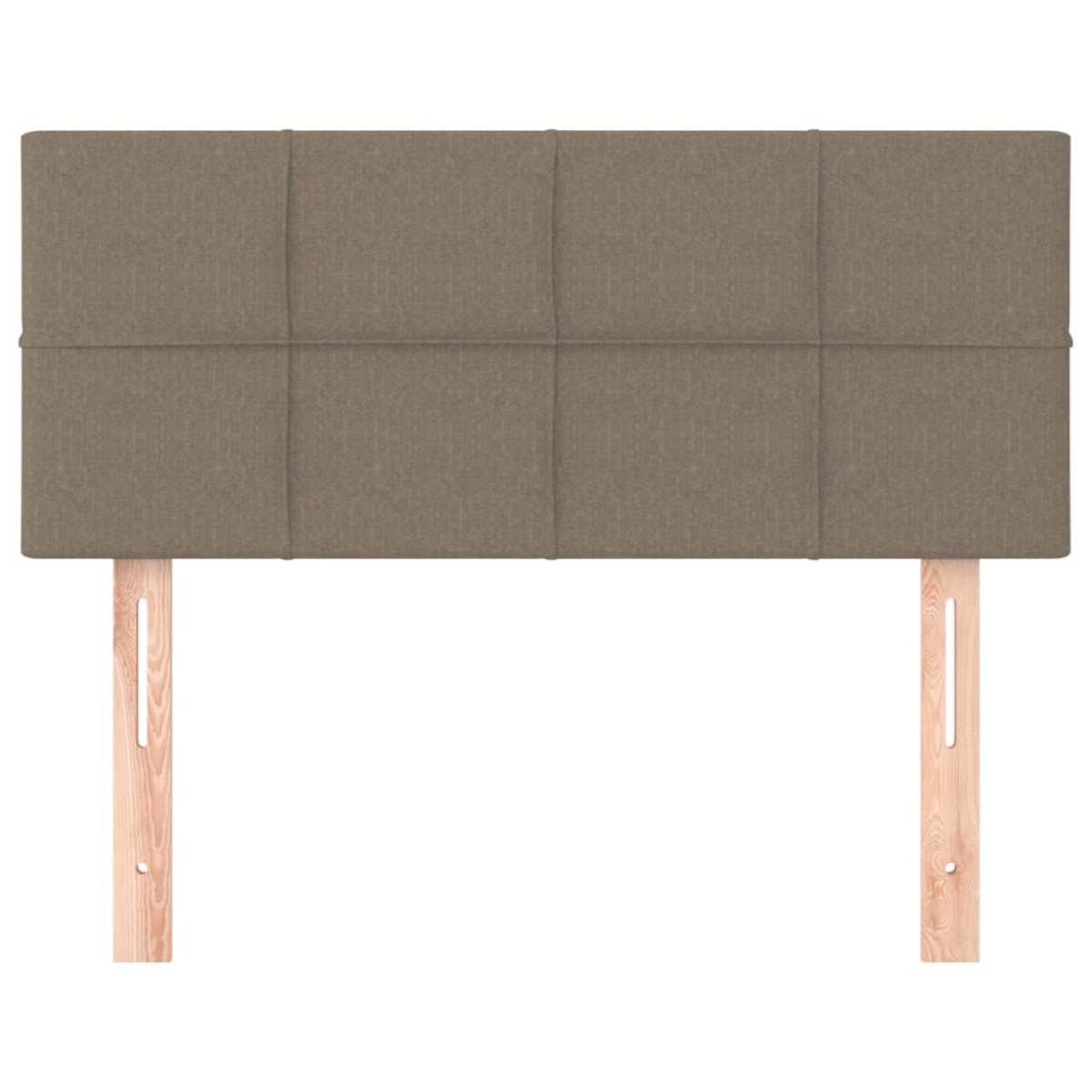 vidaXL Κεφαλάρι Κρεβατιού Taupe 80 x 5 x 78/88 εκ. Υφασμάτινο