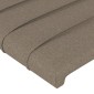 vidaXL Κεφαλάρια Κρεβατιού 2 τεμ. Taupe 90x5x78/88 εκ. Υφασμάτινο