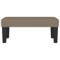 vidaXL Πάγκος Taupe 70 x 30 x 30 εκ. Υφασμάτινος