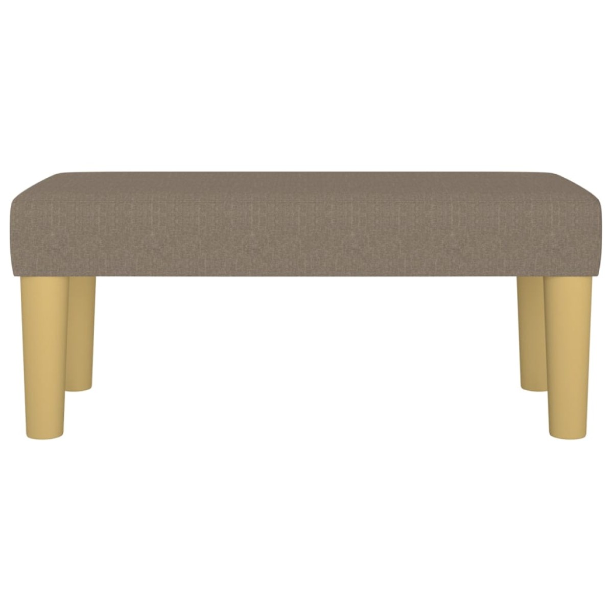 vidaXL Πάγκος Taupe 70 x 30 x 30 εκ. Υφασμάτινος