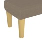 vidaXL Πάγκος Taupe 70 x 30 x 30 εκ. Υφασμάτινος