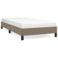 vidaXL Πλαίσιο Κρεβατιού Taupe 80x200 εκ. Υφασμάτινο