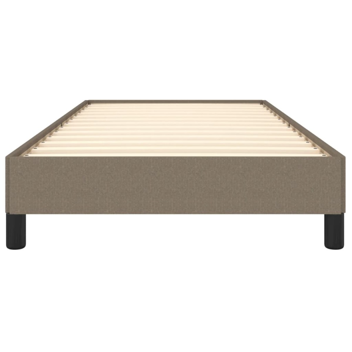 vidaXL Πλαίσιο Κρεβατιού Taupe 80x200 εκ. Υφασμάτινο