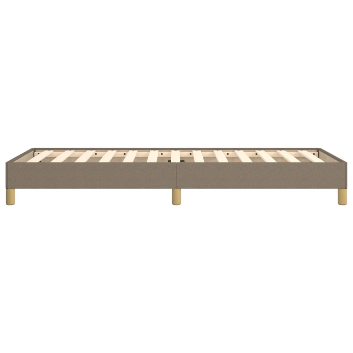 vidaXL Πλαίσιο Κρεβατιού Taupe 80x200 εκ. Υφασμάτινο