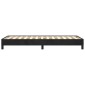 vidaXL Πλαίσιο Κρεβατιού Boxspring Μαύρο 100 x 200 εκ. Βελούδινο