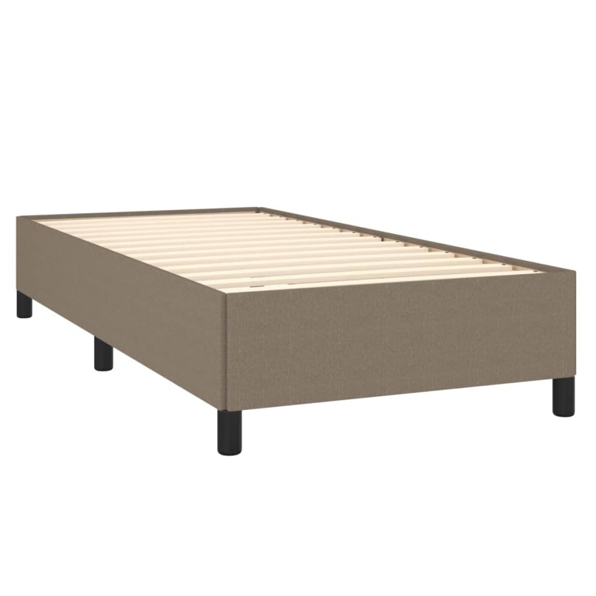 vidaXL Πλαίσιο Κρεβατιού Taupe 80x200 εκ. Υφασμάτινο