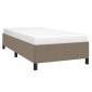 vidaXL Πλαίσιο Κρεβατιού Taupe 80x200 εκ. Υφασμάτινο