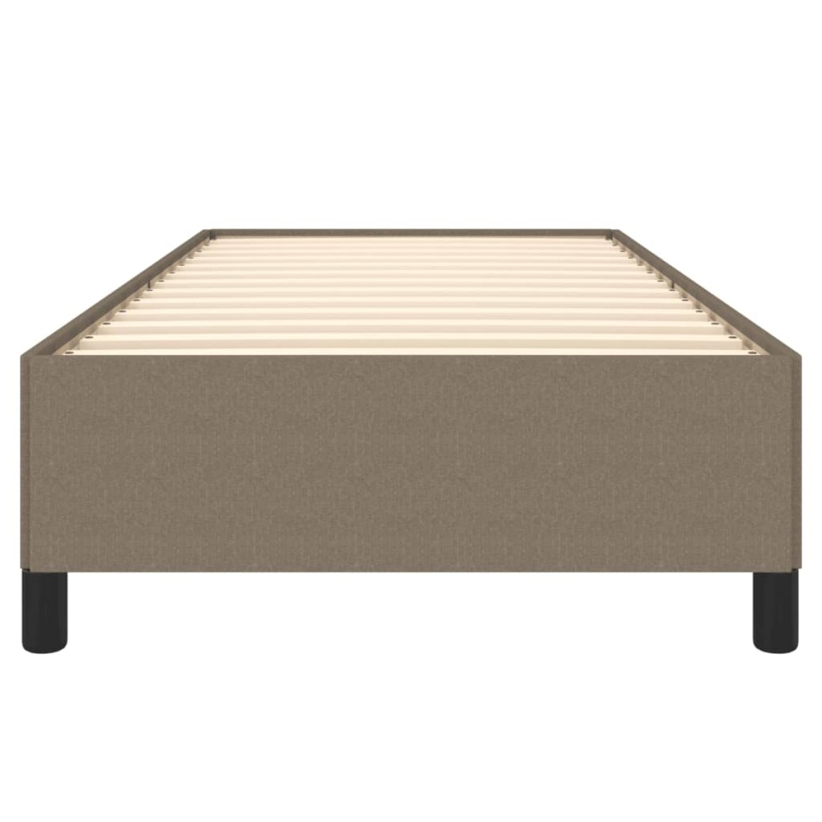 vidaXL Πλαίσιο Κρεβατιού Taupe 80x200 εκ. Υφασμάτινο