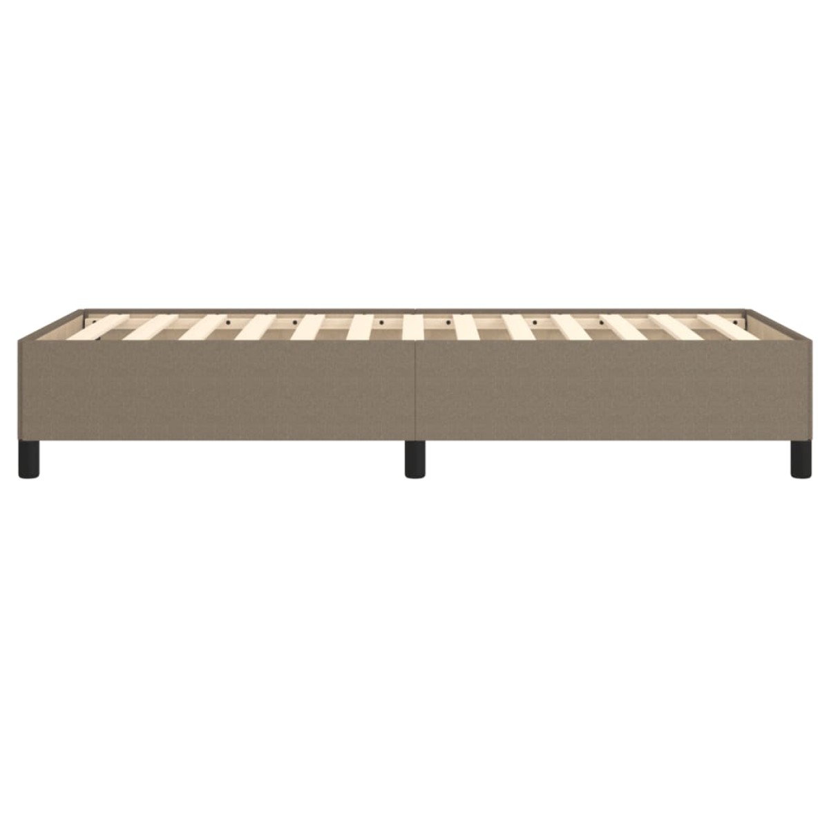 vidaXL Πλαίσιο Κρεβατιού Taupe 80x200 εκ. Υφασμάτινο