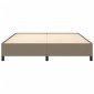 vidaXL Πλαίσιο Κρεβατιού Taupe 160x200 εκ. Υφασμάτινο