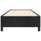 vidaXL Πλαίσιο Κρεβατιού Boxspring Μαύρο 100 x 200 εκ. Βελούδινο