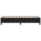 vidaXL Πλαίσιο Κρεβατιού Boxspring Μαύρο 100 x 200 εκ. Βελούδινο