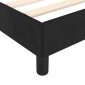 vidaXL Πλαίσιο Κρεβατιού Boxspring Μαύρο 100 x 200 εκ. Βελούδινο