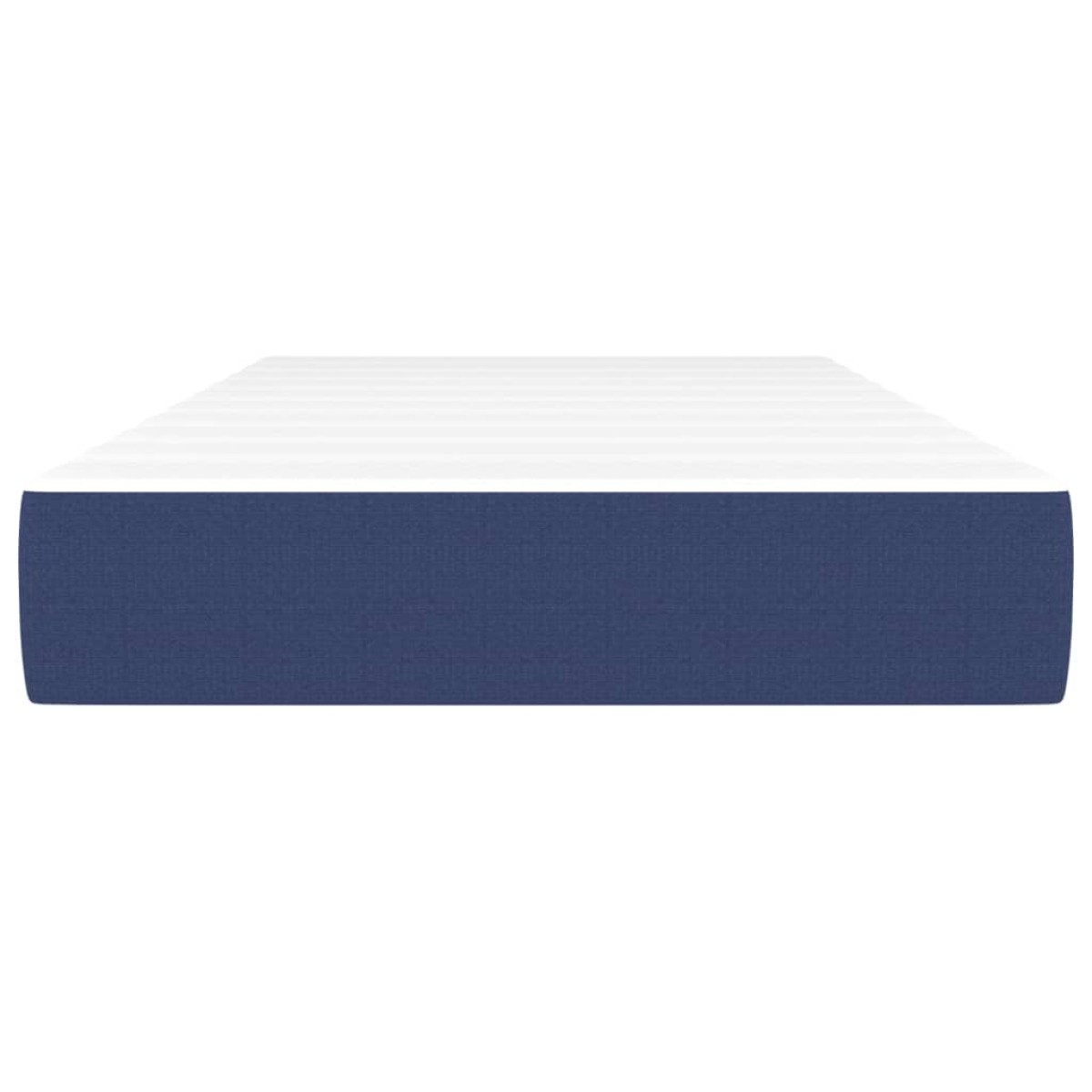 vidaXL Στρώμα με Pocket Springs Μπλε 80 x 200 x 20 εκ. Υφασμάτινο