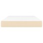 vidaXL Στρώμα με Pocket Springs Κρεμ 120x200x20 εκ. Υφασμάτινο