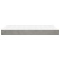 vidaXL Στρώμα με Pocket Springs Ανοιχτό Γκρι 120x200x20 εκ. Βελούδινο