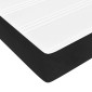 vidaXL Στρώμα με Pocket Springs Μαύρο 120x200x20 εκ. Βελούδινο