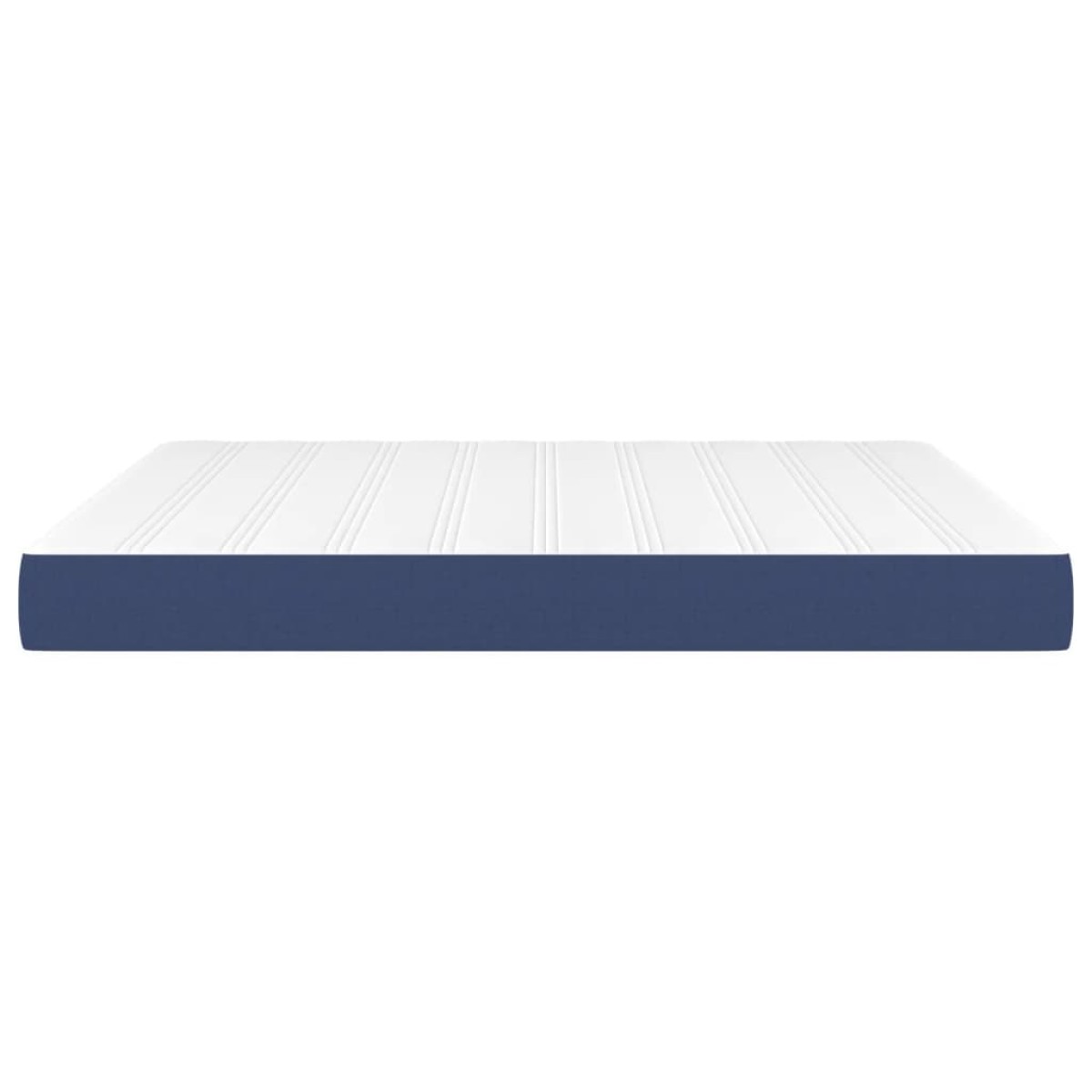 vidaXL Στρώμα με Pocket Springs Μπλε 180x200x20 εκ. Υφασμάτινο