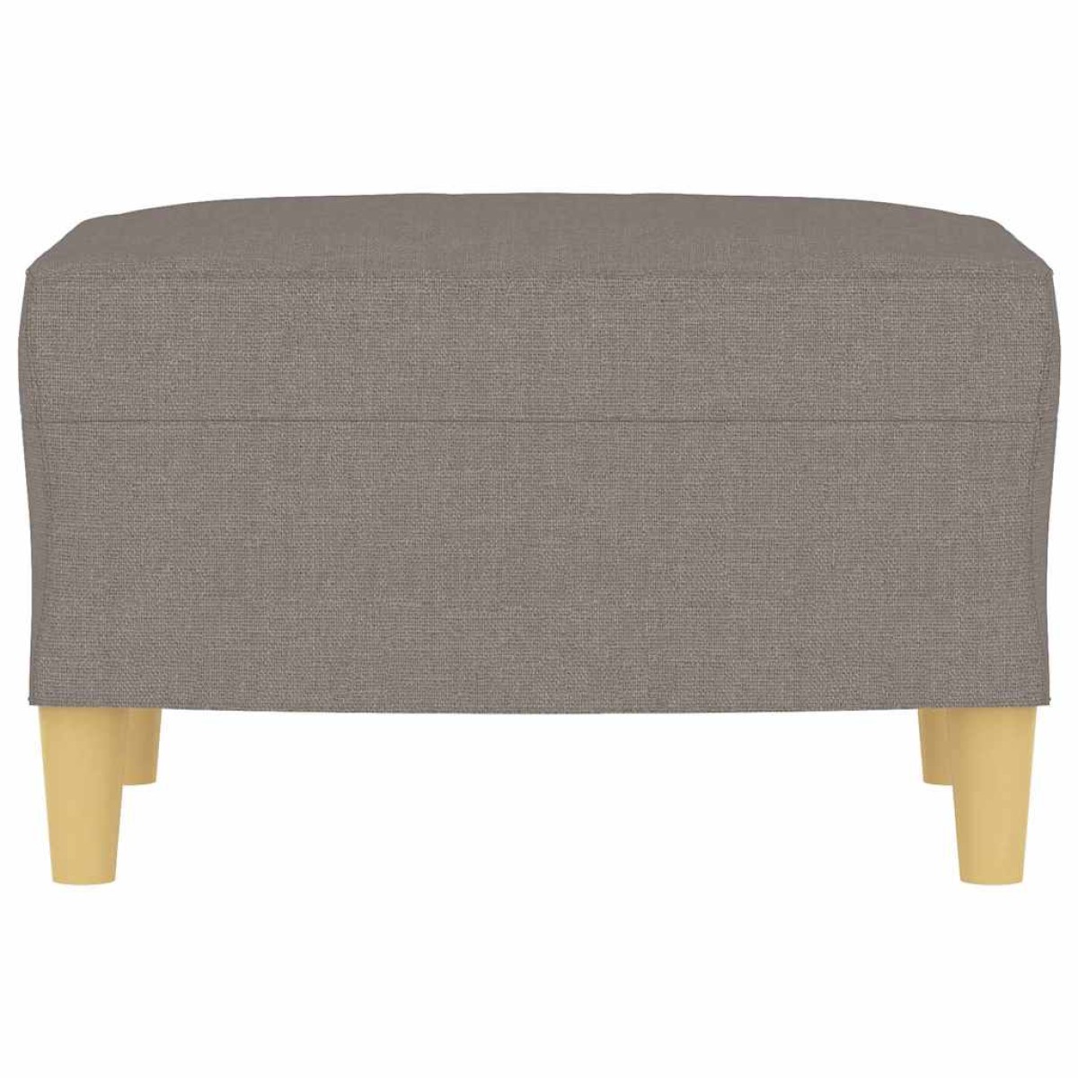vidaXL Υποπόδιο Taupe 60x50x41 εκ. Υφασμάτινο